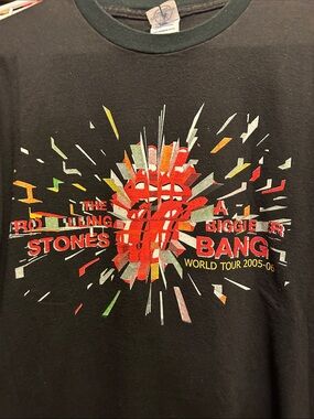 The Rolling Stones Concert T shirt Rare find 2005